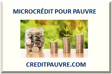 MICROCRÉDIT POUR PAUVRE 2026